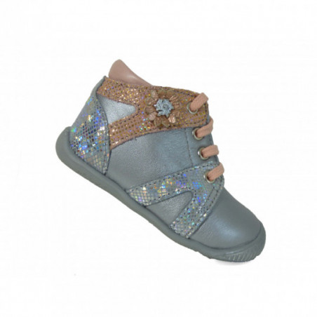 Chaussures Babybotte fille en cuir