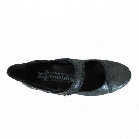 Ballerine grande largeur Confort Noir Mephisto