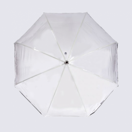 Parapluie cloche Isotoner, parapluie cloche transparent femme pvc/artiste