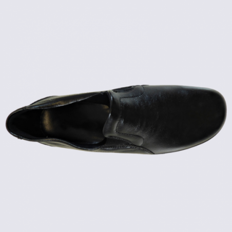 Chaussons Westland by Josef Seibel, chaussons homme en cuir noir