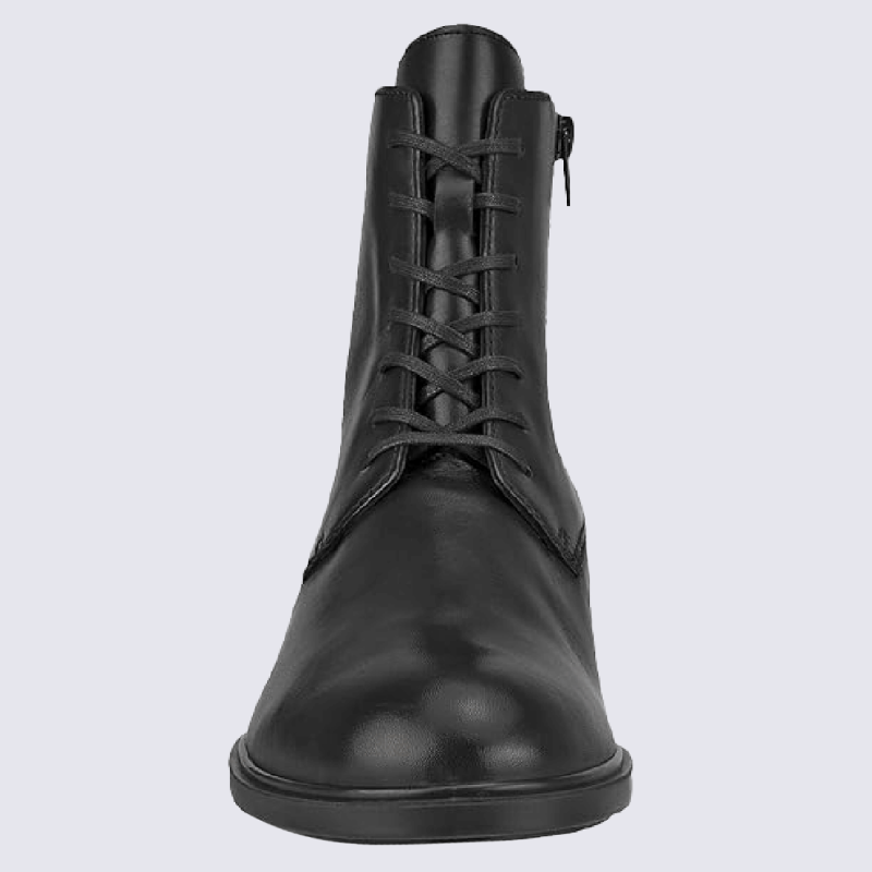 Bottines Ecco bottines elegantes et confortables femme en cuir lisse noir Igert Chaussures Maroquinerie