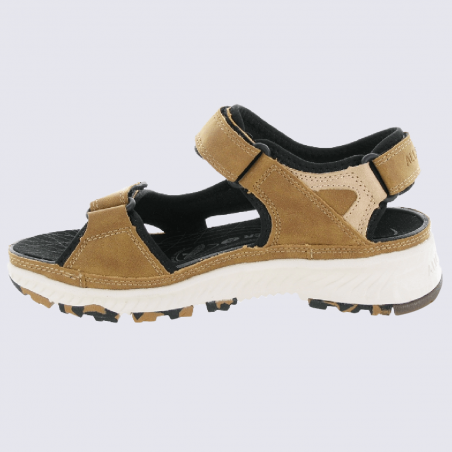 Sandales Allrounder, sandales à velcro sportives femme sable/brun