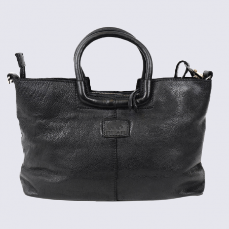 Sac à main Bear, sac à main/épaule Jasmijn M en cuir noir