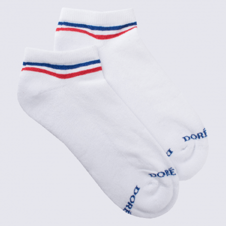 Chaussettes Doré Doré, chaussettes édition spéciale France JO homme en coton blanc