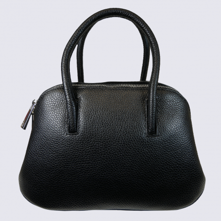 Sac à main Charlotte, sac à main tendance femme en cuir noir