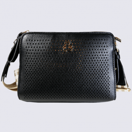 Sac à bandoulière Charlotte, sac à bandoulière Vidian femme noir