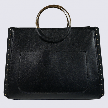 Sac à main Lulu Castagnette, sac à main Verlin femme noir