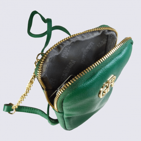 Sac téléphone Georges Rech, sac pour téléphone femme vert