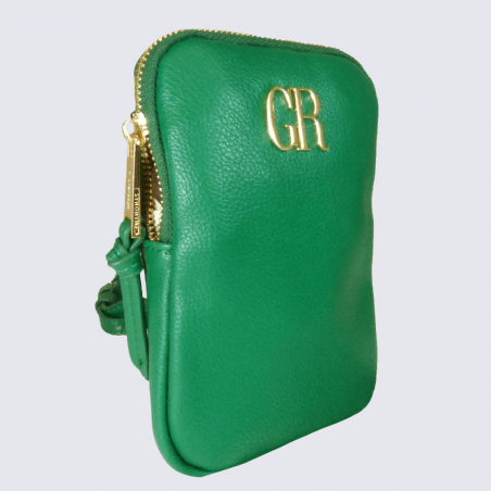 Sac téléphone Georges Rech, sac pour téléphone femme vert