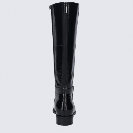 Bottes Josef Seibel, Bottes tendances et conforts femme en cuir noir