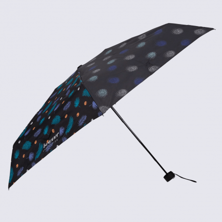 Parapluie Isotoner, parapluie mini slim motif patchwork plume