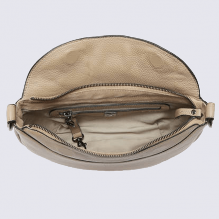 Sac porté épaule Etrier, Sac porté épaule moderne et chic femme en cuir vintage