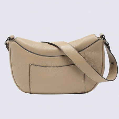 Sac porté épaule Etrier, Sac porté épaule moderne et chic femme en cuir vintage